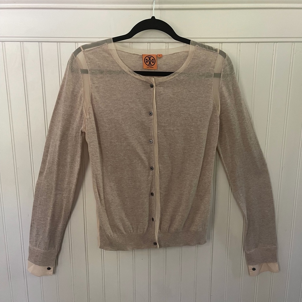Tory Burch cotton & silk Cardigan 🌼